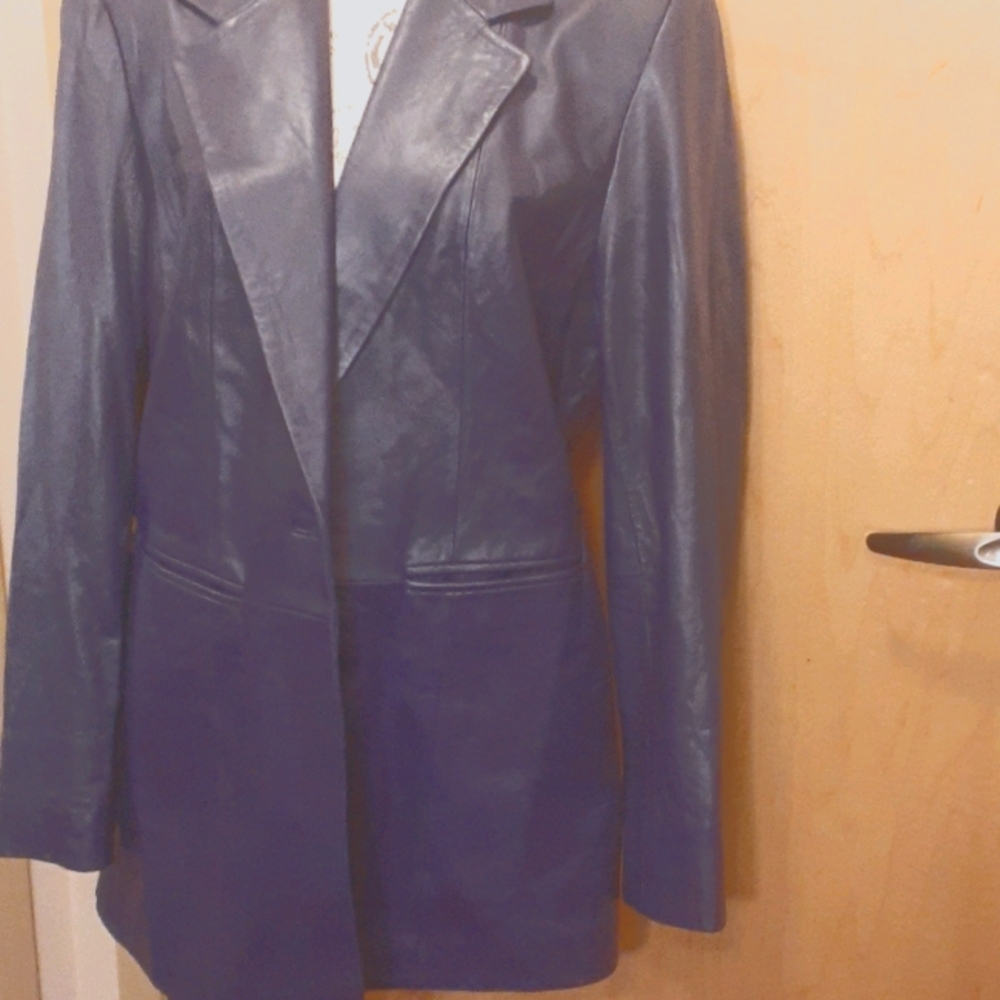 Denim & Company Leather Jacket